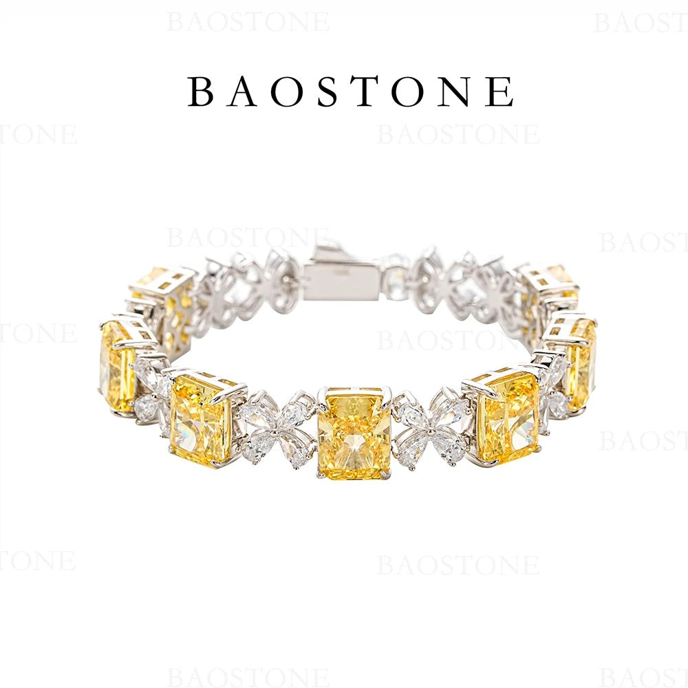 Pink Charm Diamond Bracelet